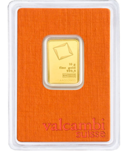 10 Gram Valcambi Gold Bar (New w/ Assay)