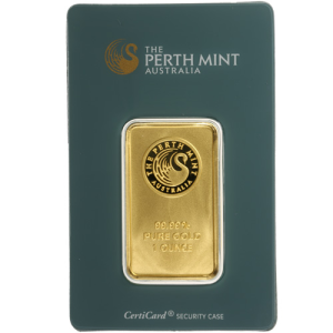 1 oz Perth Mint Gold Bar (Classic Assay)