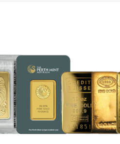 10 oz Gold Bar (Varied Condition, Any Mint)