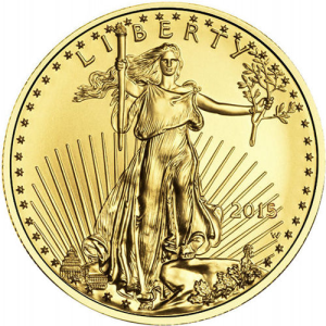 1/10 oz American Gold Eagle Coin (Random Year)