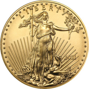 2021 1/4 oz American Gold Eagle Coin (Type 1)