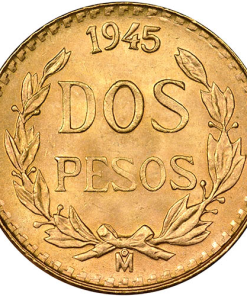 2 Peso Mexican Gold Coin (Random Year, Varied Condition)