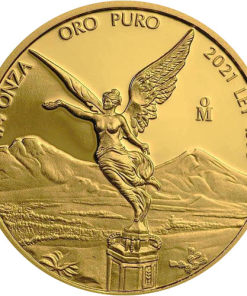2021 1/4 oz Proof Mexican Gold Libertad Coin (In Capsule)