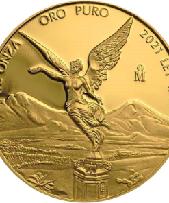2021 1/2 oz Proof Mexican Gold Libertad Coin (In Capsule)