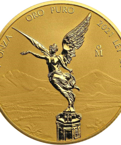 2021 1 oz Reverse Proof Mexican Gold Libertad Coin