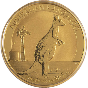 2012 1 oz Australian Gold Kangaroo Coin