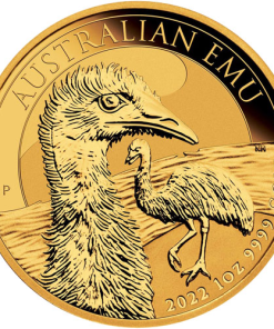 2022 1 oz Australian Gold Emu Coin (BU)