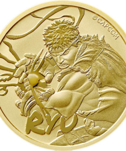 2022 1 oz Tuvalu Gold Street Fighter Ryu Coin (BU)