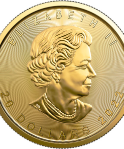 2022 1/2 oz Canadian Gold Maple Leaf Coin (BU))