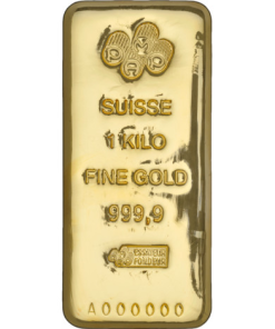 1 Kilo PAMP Suisse Gold Bar (New, Cast w/ Assay)