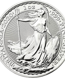2020 1 oz British Silver Britannia Coin