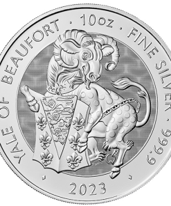2023 10 oz British Silver Tudor Beasts Yale of Beaufort Coin (BU)