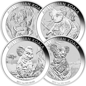 1 oz Australian Silver Koala Coin (Random Year)