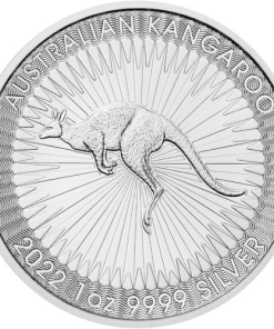 2022 1 oz Australian Silver Kangaroo Coin (BU)