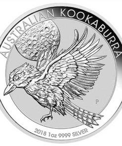 2018 1 oz Australian Silver Kookaburra Coin (BU)