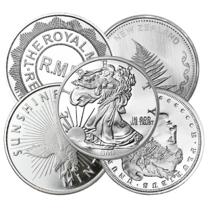 1 oz Silver Round (Varied Condition, Any Mint)