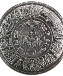 2 oz Achilles’ Shield Silver Stacker (New)