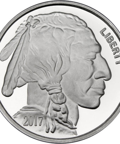 2017 5 oz SilverTowne Buffalo Silver Round (New)