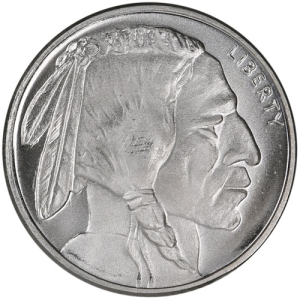 1/10 oz GSM Buffalo Silver Round (New)