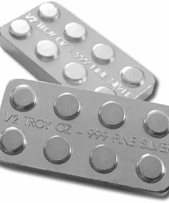 1/2 oz Monarch Building Block Silver Bar (New)