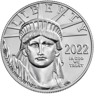 2022 1 oz American Platinum Eagle Coin (BU)